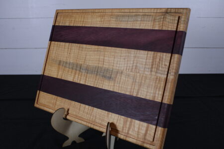 Maple & Purple Edge-Grain Board