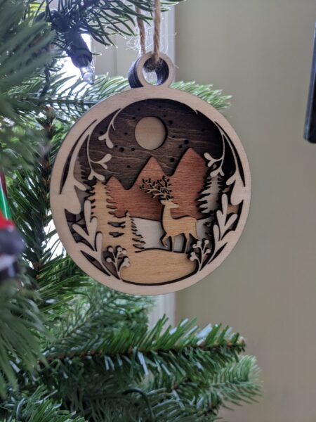 3D Holiday Keepsake Ornament